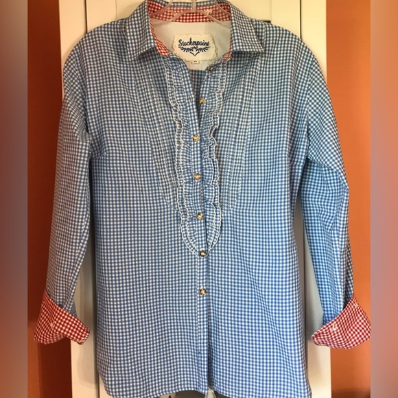 Stylish Fitted Blouse with sleeves - Picture 11 of 16